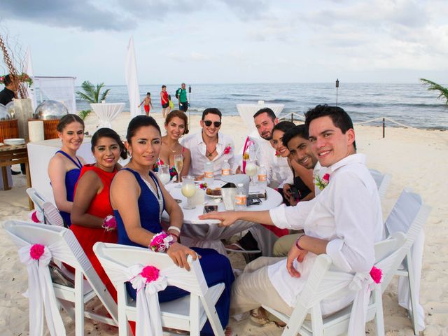 La boda de Alejandro y Greys en Playa del Carmen, Quintana Roo 81