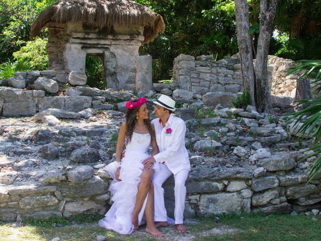 La boda de Alejandro y Greys en Playa del Carmen, Quintana Roo 110