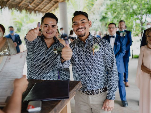 La boda de Omar y Iván en Jiutepec, Morelos 13