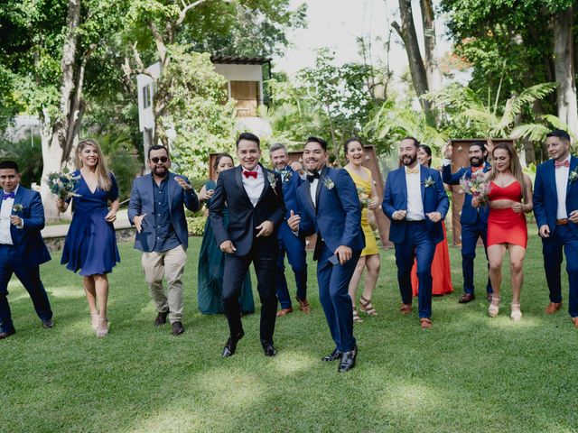 La boda de Omar y Iván en Jiutepec, Morelos 64