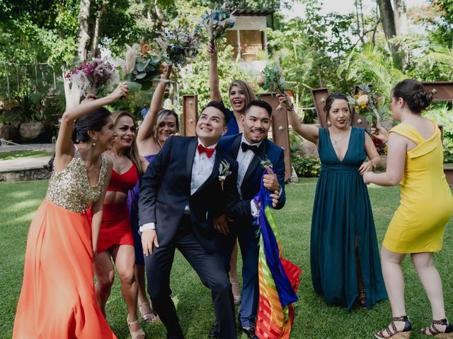 La boda de Omar y Iván en Jiutepec, Morelos 69
