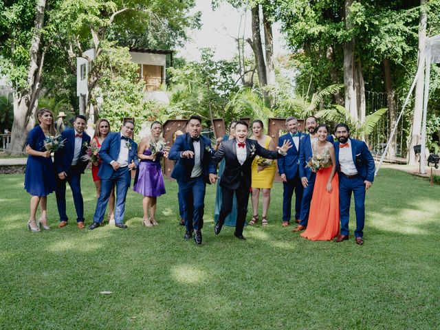 La boda de Omar y Iván en Jiutepec, Morelos 78