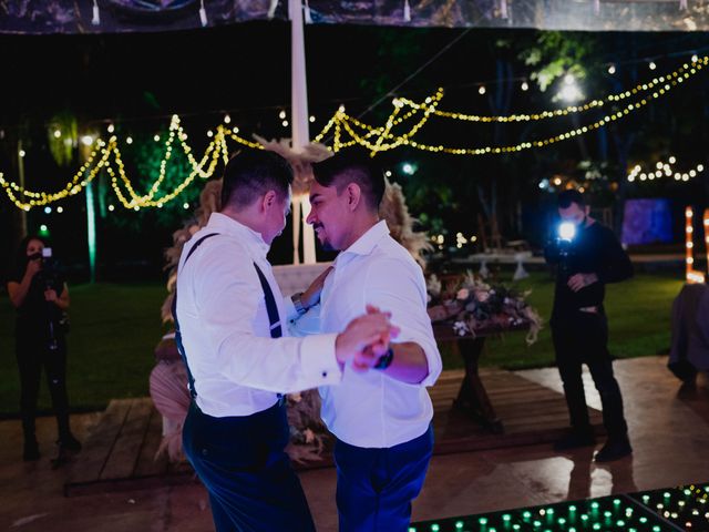 La boda de Omar y Iván en Jiutepec, Morelos 114