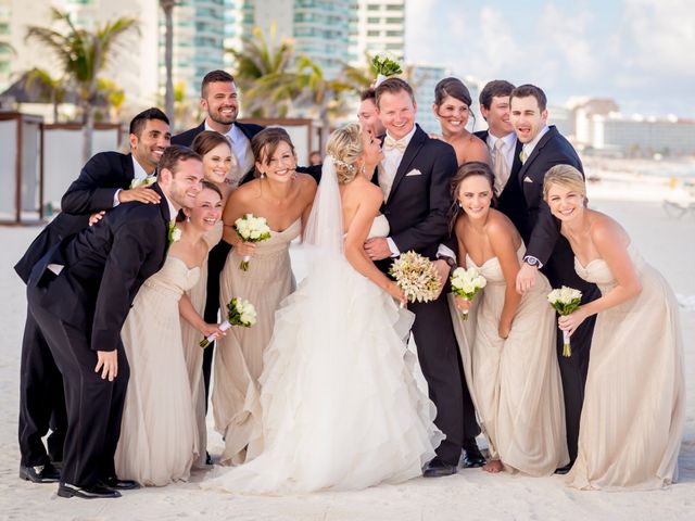 La boda de Brent y Marilu en Cancún, Quintana Roo 43