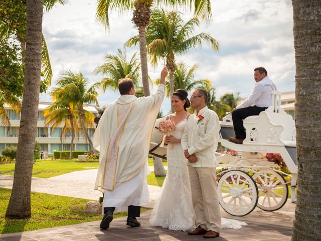 La boda de José y Fernanda en Cancún, Quintana Roo 8
