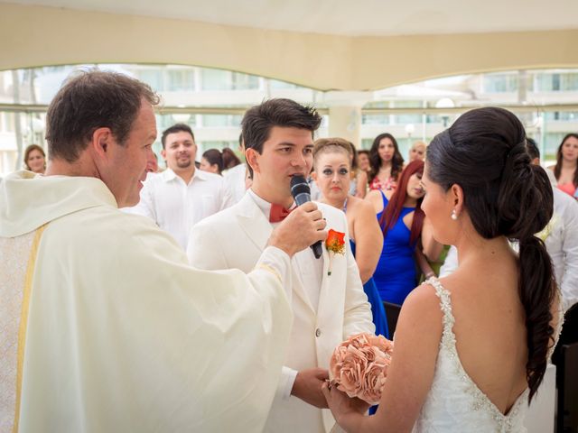 La boda de José y Fernanda en Cancún, Quintana Roo 15