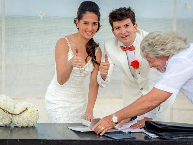 La boda de José y Fernanda en Cancún, Quintana Roo 26