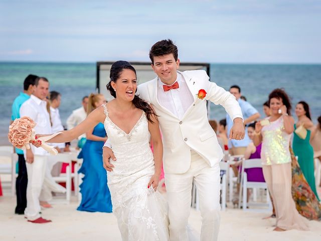 La boda de José y Fernanda en Cancún, Quintana Roo 1