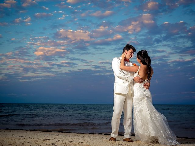 La boda de José y Fernanda en Cancún, Quintana Roo 2