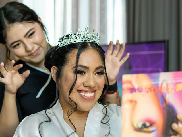 La boda de Derian  y Danya  en General Escobedo, Nuevo León 4