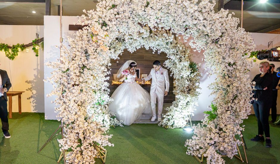 La boda de Derian  y Danya  en General Escobedo, Nuevo León