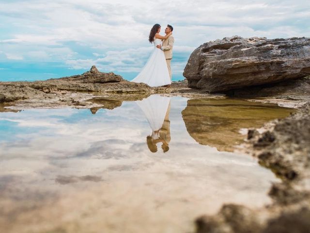 La boda de Israel y Nahabi en Playa del Carmen, Quintana Roo 1