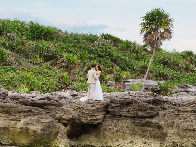 La boda de Israel y Nahabi en Playa del Carmen, Quintana Roo 10