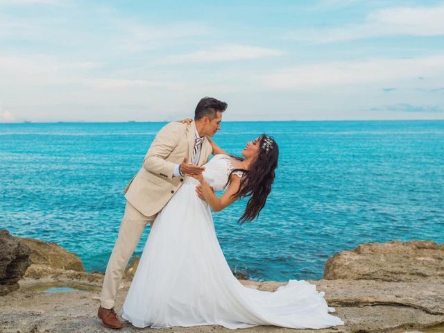 La boda de Israel y Nahabi en Playa del Carmen, Quintana Roo 14