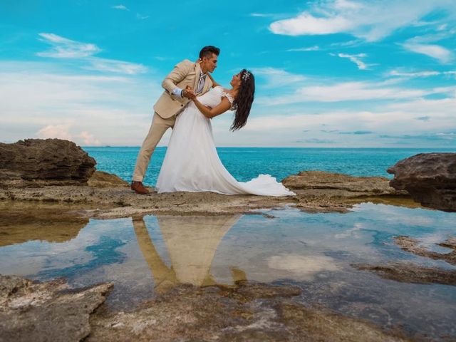 La boda de Israel y Nahabi en Playa del Carmen, Quintana Roo 15