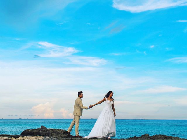 La boda de Israel y Nahabi en Playa del Carmen, Quintana Roo 21