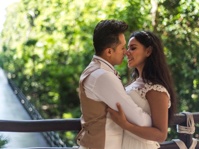 La boda de Israel y Nahabi en Playa del Carmen, Quintana Roo 26