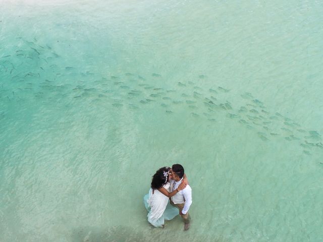La boda de Israel y Nahabi en Playa del Carmen, Quintana Roo 28