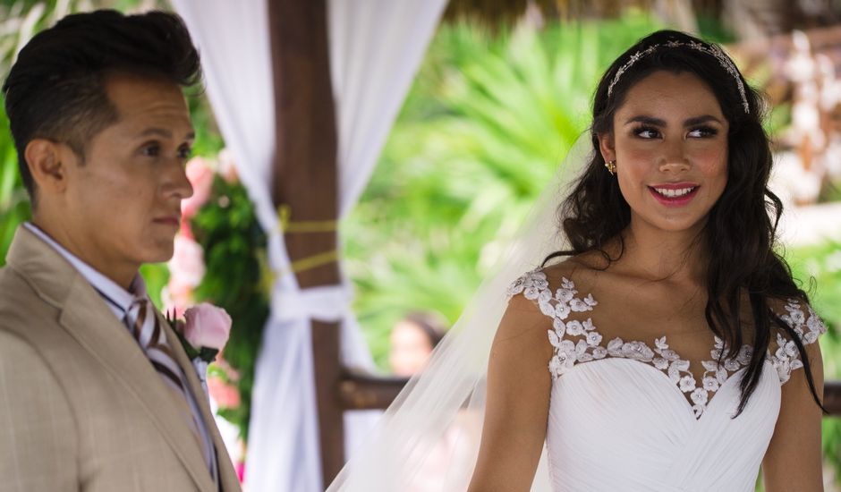 La boda de Israel y Nahabi en Playa del Carmen, Quintana Roo