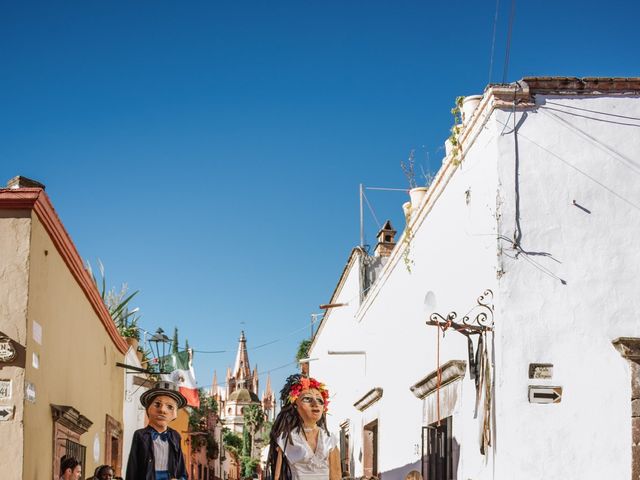 La boda de Alejandro y Paola en San Miguel de Allende, Guanajuato 14