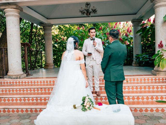 La boda de Santiago y Paulina en Cuernavaca, Morelos 14