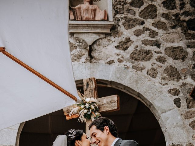 La boda de Alejandro y Mariana en Tepoztlán, Morelos 50