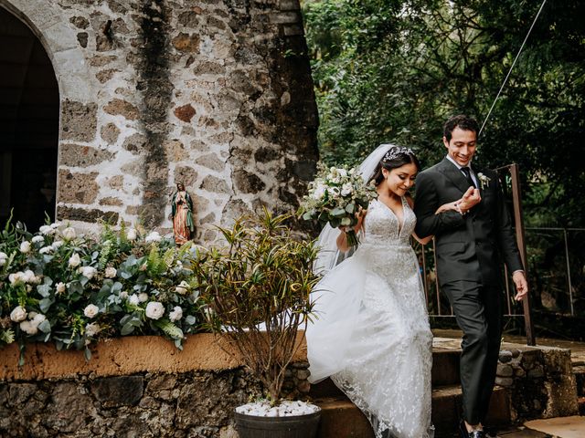La boda de Alejandro y Mariana en Tepoztlán, Morelos 51