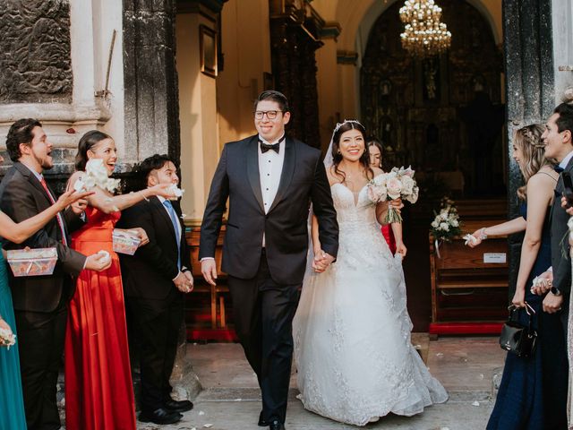 La boda de Gabriel y Jessica en Tepotzotlán, Estado México 26