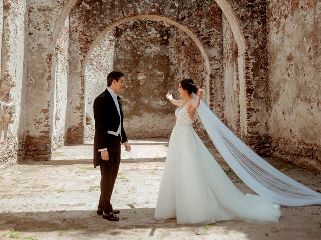 La boda de Andrés y Fiorga en Arroyo Seco, Querétaro 7