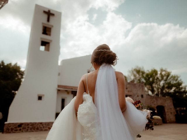 La boda de Andrés y Fiorga en Arroyo Seco, Querétaro 19