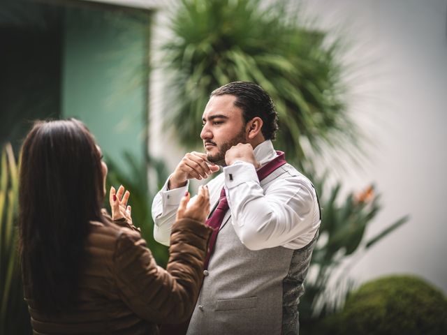 La boda de Andrea y Luis en San Francisco de los Romo, Aguascalientes 2