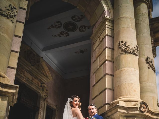 La boda de Andrea y Luis en San Francisco de los Romo, Aguascalientes 12