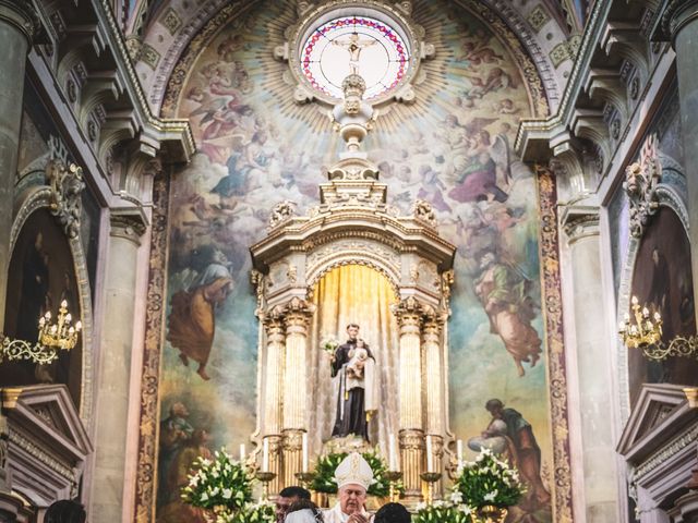 La boda de Andrea y Luis en San Francisco de los Romo, Aguascalientes 15