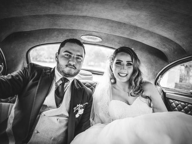 La boda de Andrea y Luis en San Francisco de los Romo, Aguascalientes 17