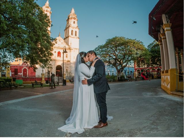 La boda de Erik y Mariela en San Francisco de Campeche, Campeche 33