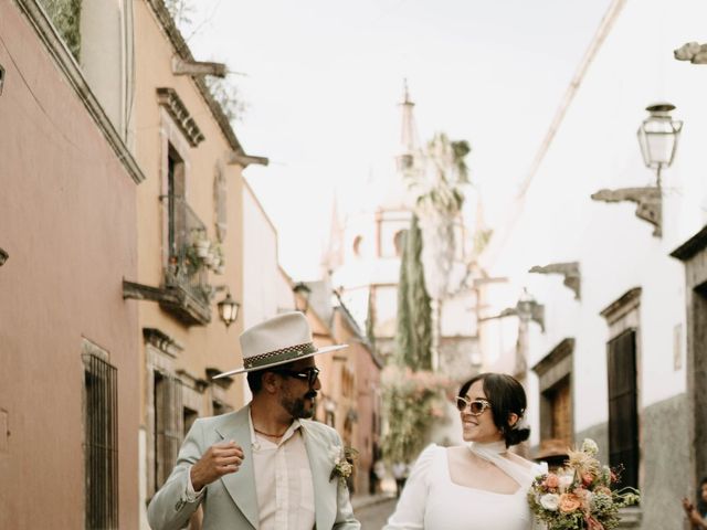 La boda de Marco y Larissa en San Miguel de Allende, Guanajuato 35