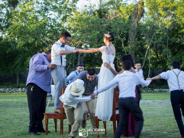 La boda de Juan Carlos y Daniela en Hualahuises, Nuevo León 91