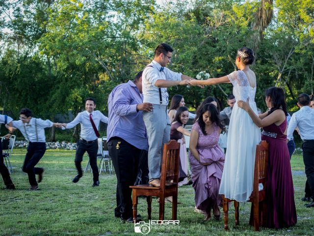 La boda de Juan Carlos y Daniela en Hualahuises, Nuevo León 92