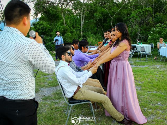 La boda de Juan Carlos y Daniela en Hualahuises, Nuevo León 100