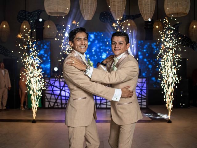 La boda de Rodrigo y Gael