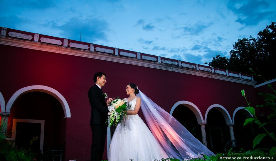 La boda de Oscar y Mary Diana en Mérida, Yucatán