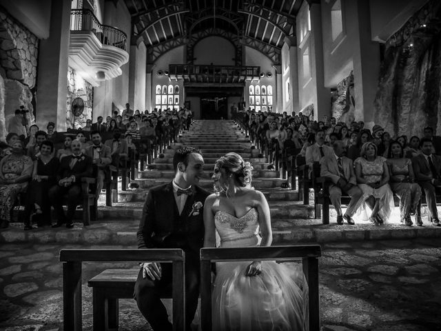 La boda de Sebastien y Adriana en Playa del Carmen, Quintana Roo 29