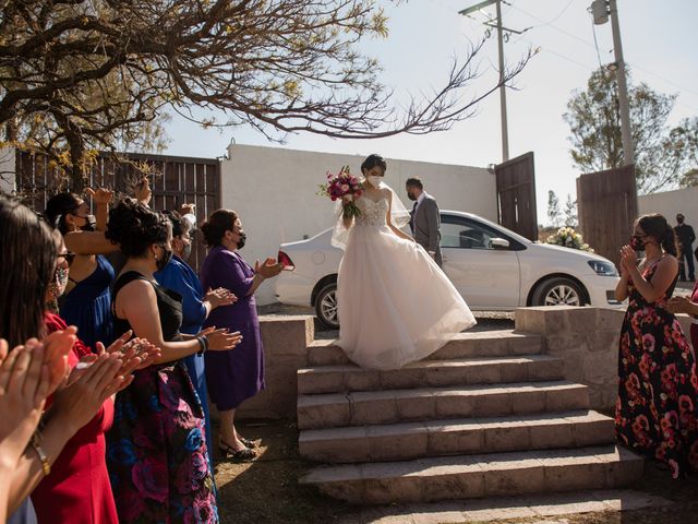 La boda de Edgar y Esteffani en El Marqués, Querétaro 11