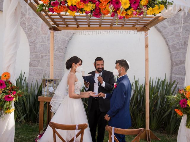 La boda de Edgar y Esteffani en El Marqués, Querétaro 12