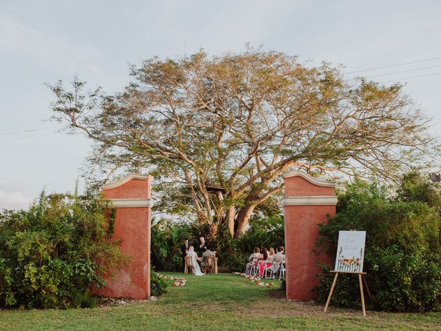 La boda de Osvaldo y Caroline en Kinchil, Yucatán 47