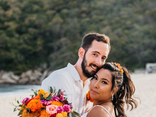 La boda de Tyler y Julia en Huatulco, Oaxaca 46