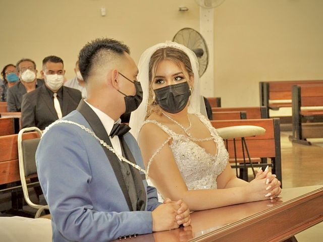 La boda de Alexis y América  en Apodaca, Nuevo León 13