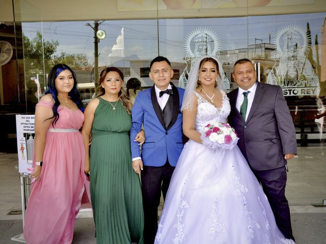 La boda de Alexis y América  en Apodaca, Nuevo León 20
