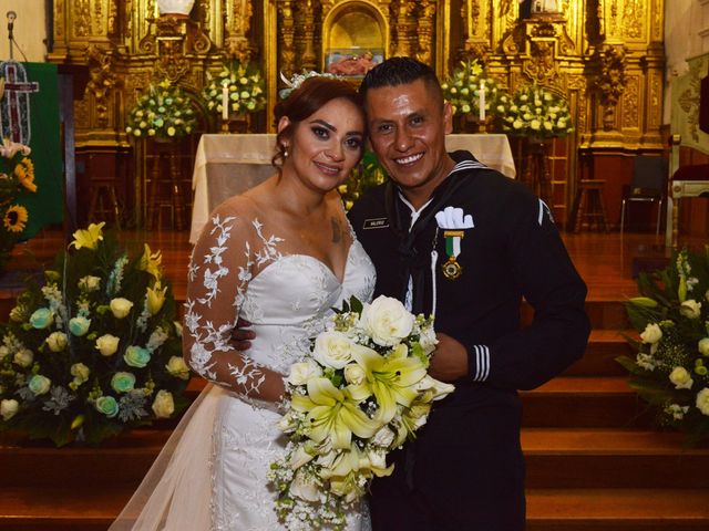 La boda de Erick y Montserrat en Teoloyucán, Estado México 13