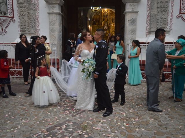 La boda de Erick y Montserrat en Teoloyucán, Estado México 15